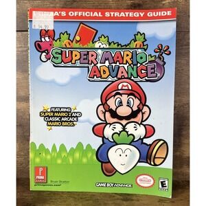 Super Mario Advance Prima Official Strategy Guide Nintendo Game Boy Advance